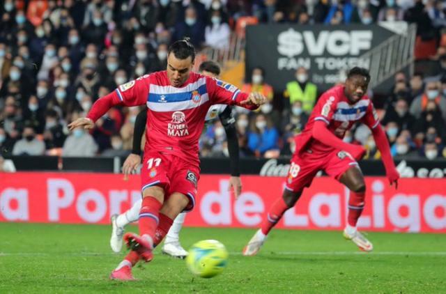 leyucom官网登录入口-【西甲】武磊连续4轮未出场 西班牙人2比1瓦伦西亚